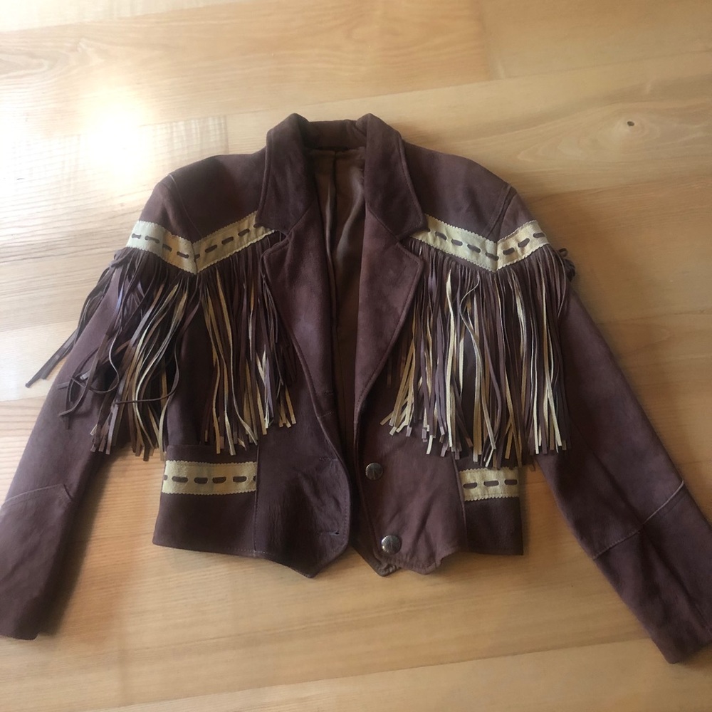 Leather jacket